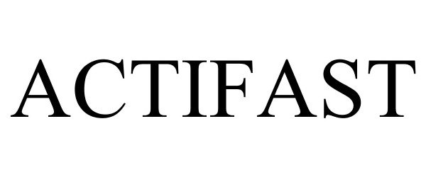 Trademark Logo ACTIFAST