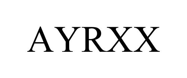 Trademark Logo AYRXX