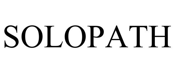 Trademark Logo SOLOPATH