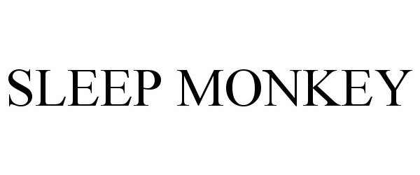 Trademark Logo SLEEP MONKEY