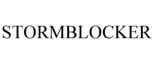 Trademark Logo STORMBLOCKER