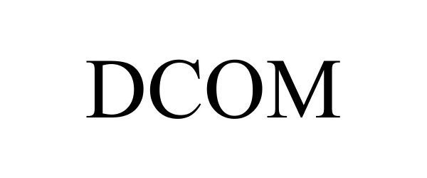 Trademark Logo DCOM