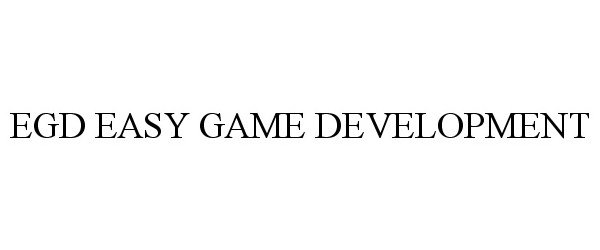  EGD EASY GAME DEVELOPMENT