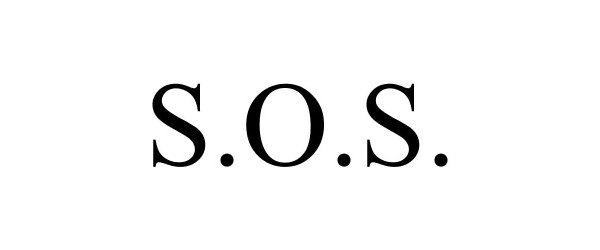 Trademark Logo S.O.S.