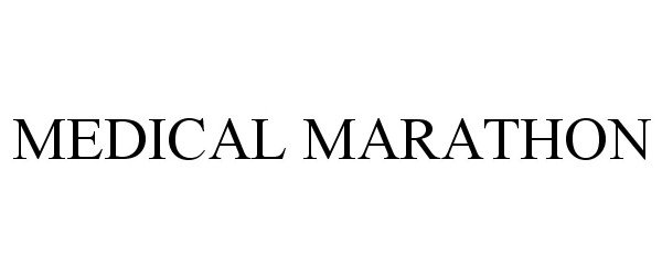 Trademark Logo MEDICAL MARATHON