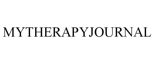 MYTHERAPYJOURNAL