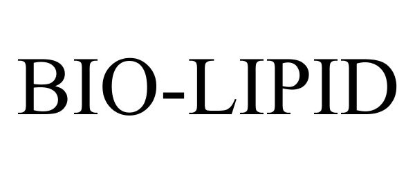 Trademark Logo BIO-LIPID