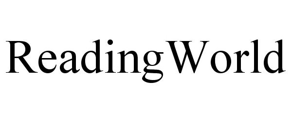 Trademark Logo READINGWORLD