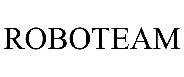 Trademark Logo ROBOTEAM