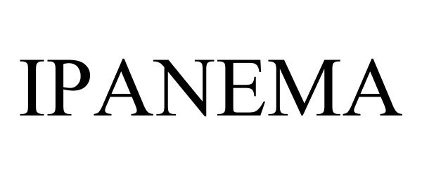 Trademark Logo IPANEMA