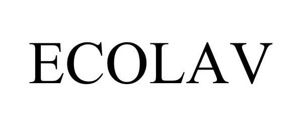 Trademark Logo ECOLAV