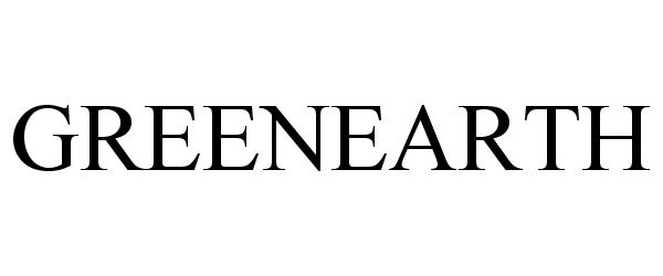 Trademark Logo GREENEARTH