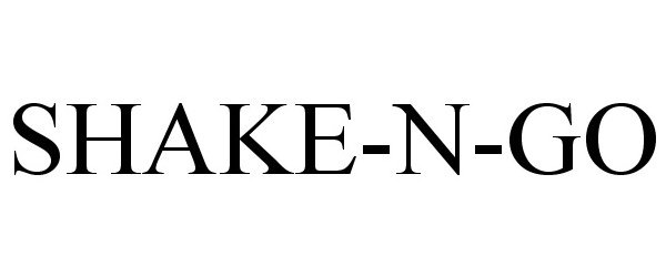 Trademark Logo SHAKE-N-GO