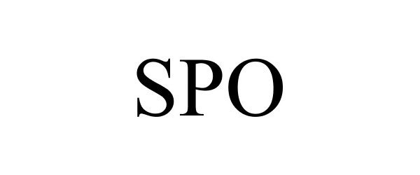 Trademark Logo SPO