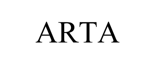 Trademark Logo ARTA