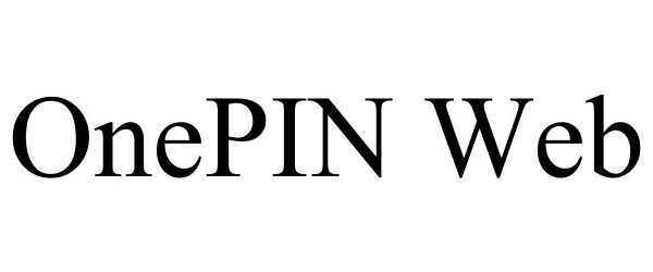  ONEPIN WEB