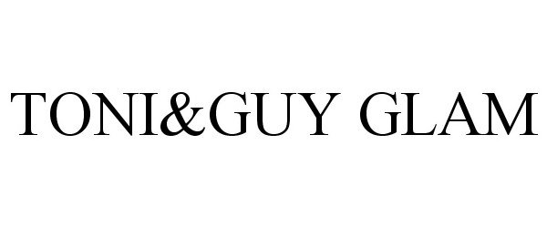 Trademark Logo TONI&amp;GUY GLAM