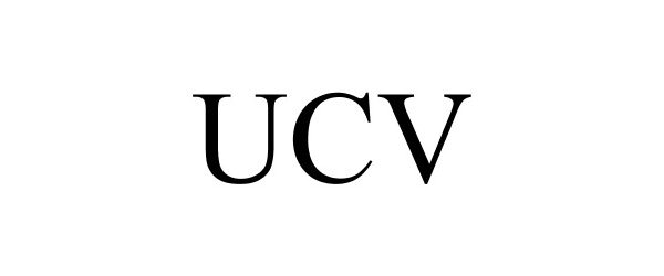 Trademark Logo UCV