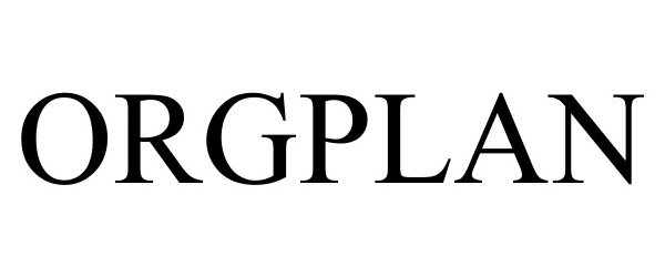 Trademark Logo ORGPLAN
