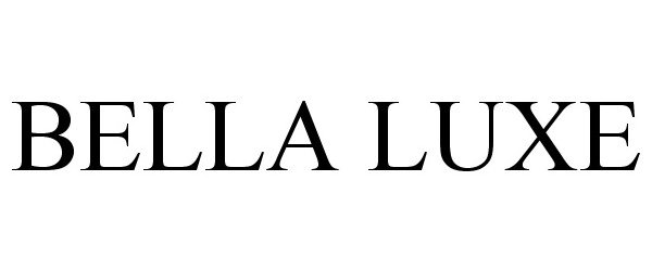 Trademark Logo BELLA LUXE