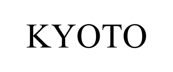 Trademark Logo KYOTO