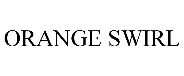  ORANGE SWIRL