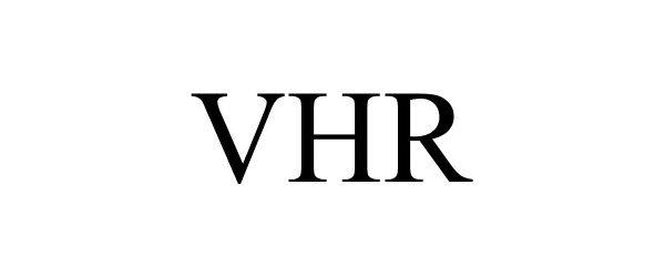 Trademark Logo VHR