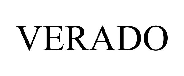 Trademark Logo VERADO