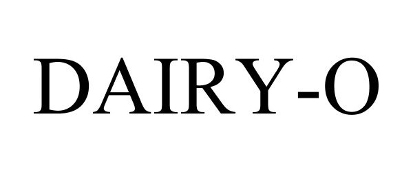 Trademark Logo DAIRY-O