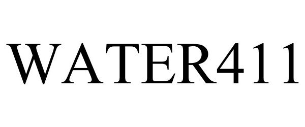 Trademark Logo WATER411