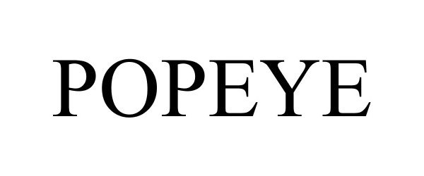 Trademark Logo POPEYE