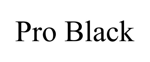  PRO BLACK