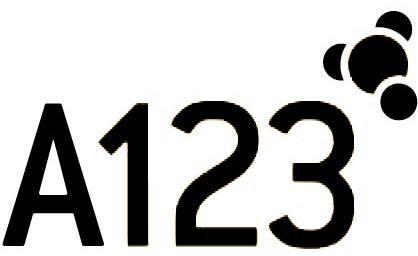 Trademark Logo A123