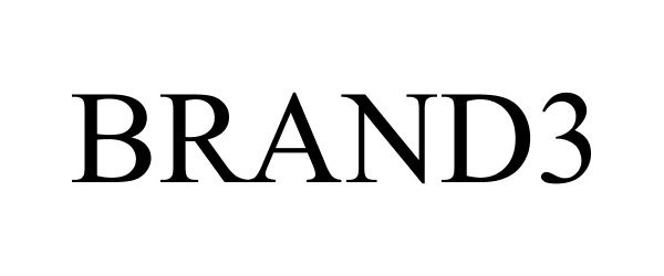 Trademark Logo BRAND3