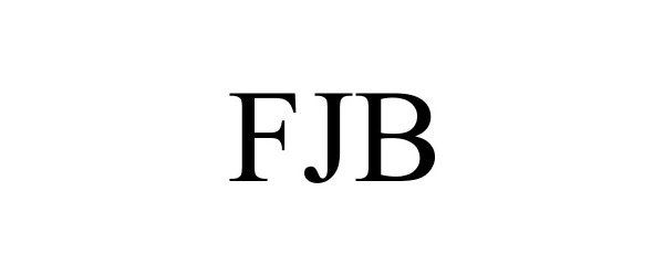 Trademark Logo FJB