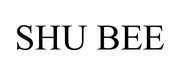 Trademark Logo SHU BEE