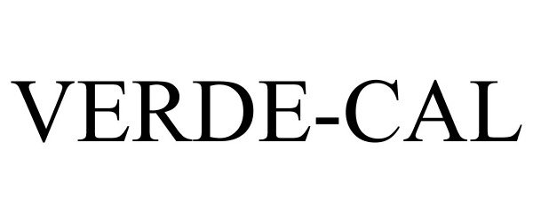 Trademark Logo VERDE-CAL