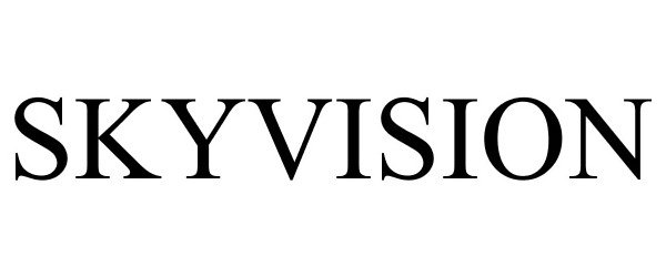 Trademark Logo SKYVISION