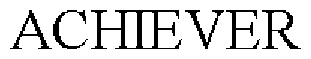 Trademark Logo ACHIEVER