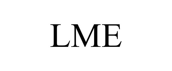 Trademark Logo LME