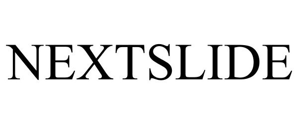 Trademark Logo NEXTSLIDE
