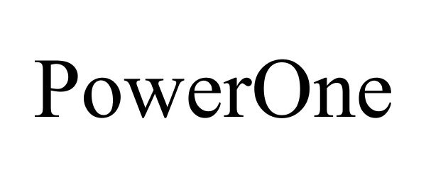 Trademark Logo POWERONE