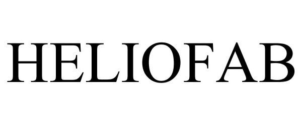 Trademark Logo HELIOFAB