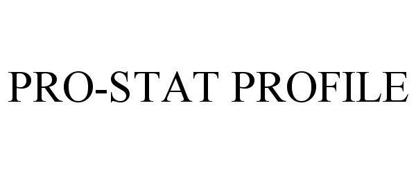  PRO-STAT PROFILE