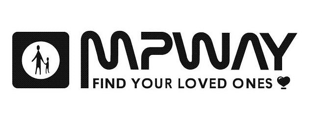 Trademark Logo MPWAY FIND YOUR LOVED ONES