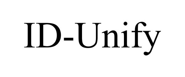 Trademark Logo ID-UNIFY