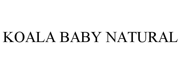 Trademark Logo KOALA BABY NATURAL