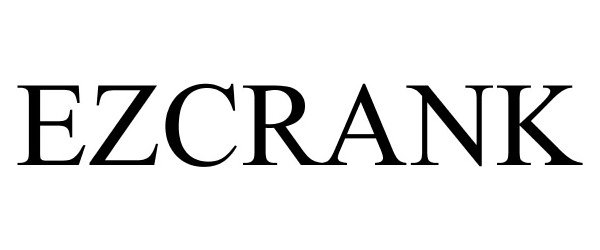 Trademark Logo EZCRANK