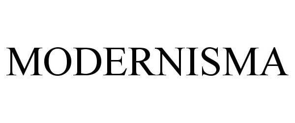 Trademark Logo MODERNISMA