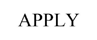 Trademark Logo APPLY